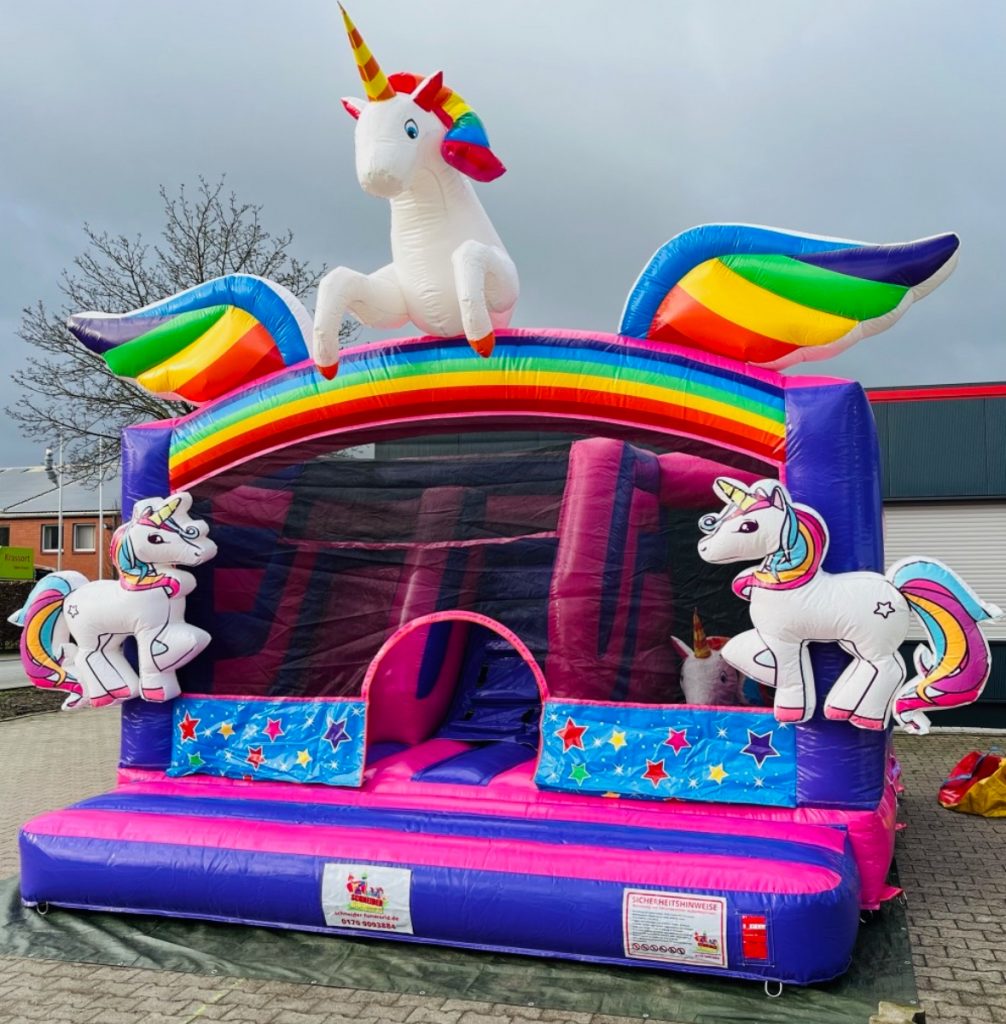 Hüpfburg mieten in Bad Laer – Einsatz bei Familienfeier