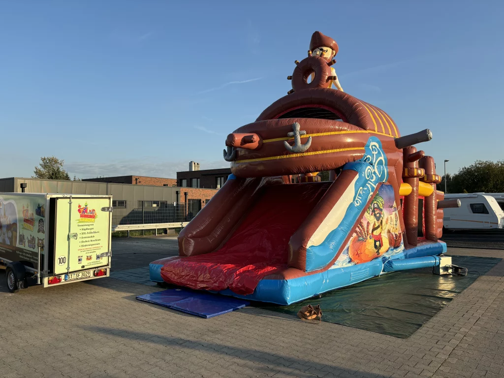 Hüpfburg bei Kindergeburtstag in Bad Laer