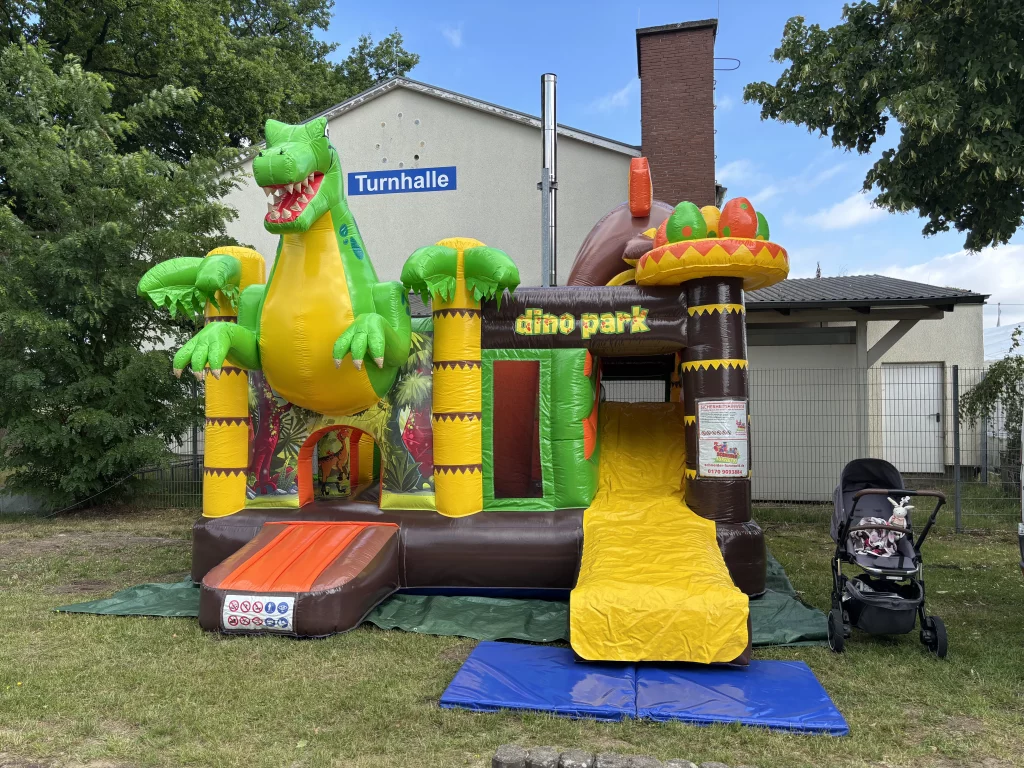 Hüpfburg mieten in Beelen – Einsatz bei Familienfeier