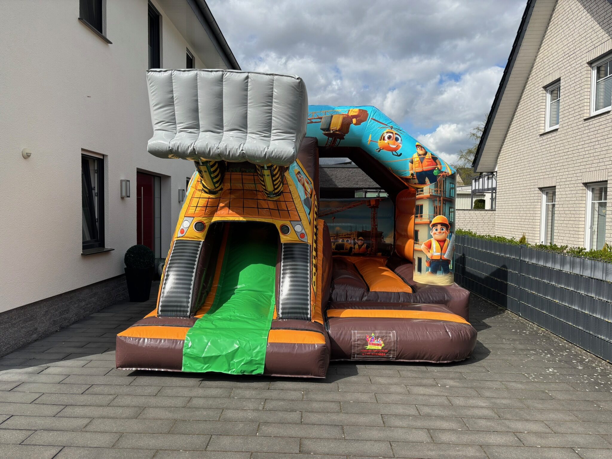 Hüpfburg Bagger - Bild 2 - Schneider Funworld