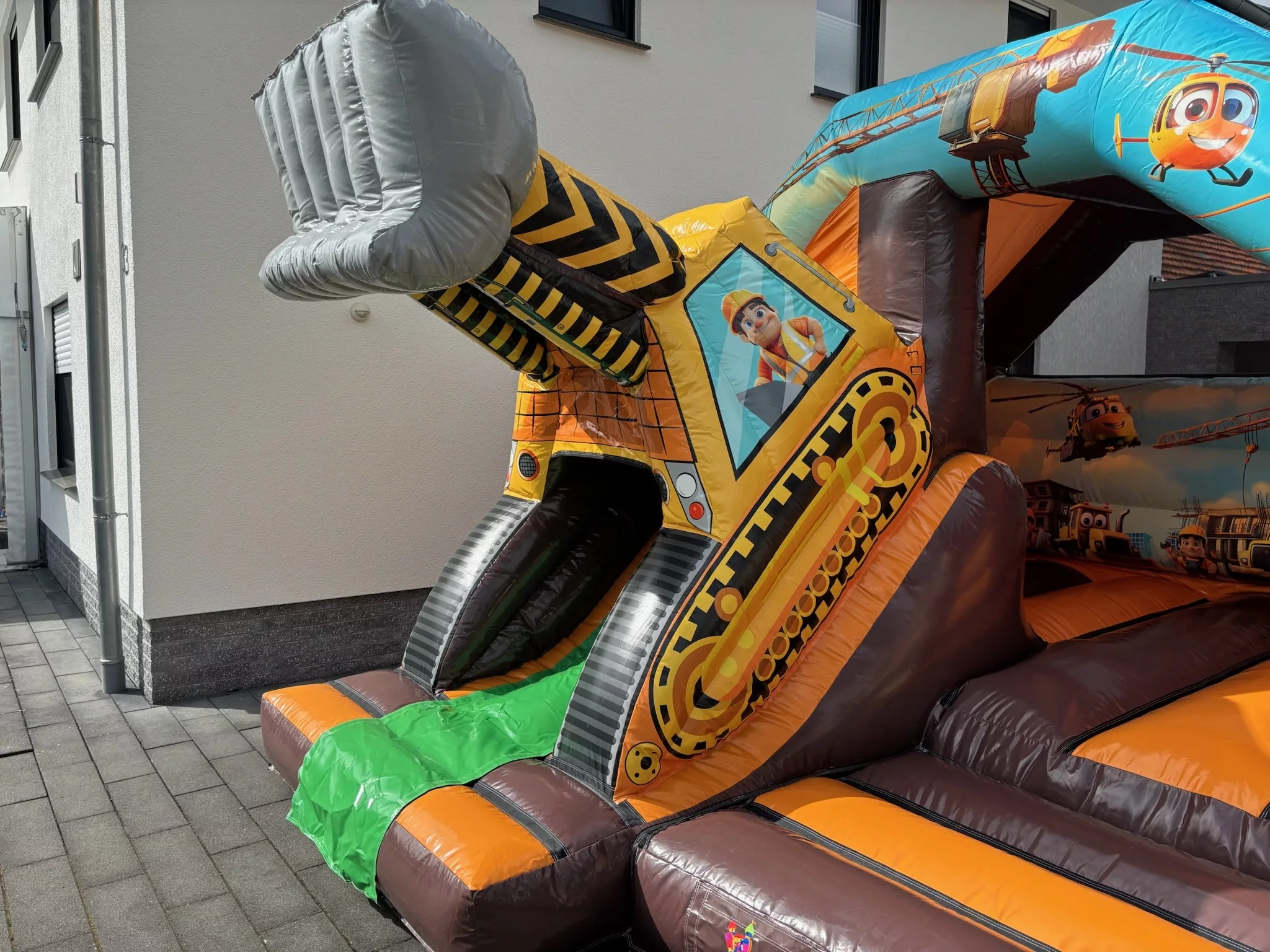 Hüpfburg Bagger - Bild 3 - Schneider Funworld