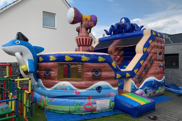 Hüpfburg mieten Warendorf - Piratenschiff