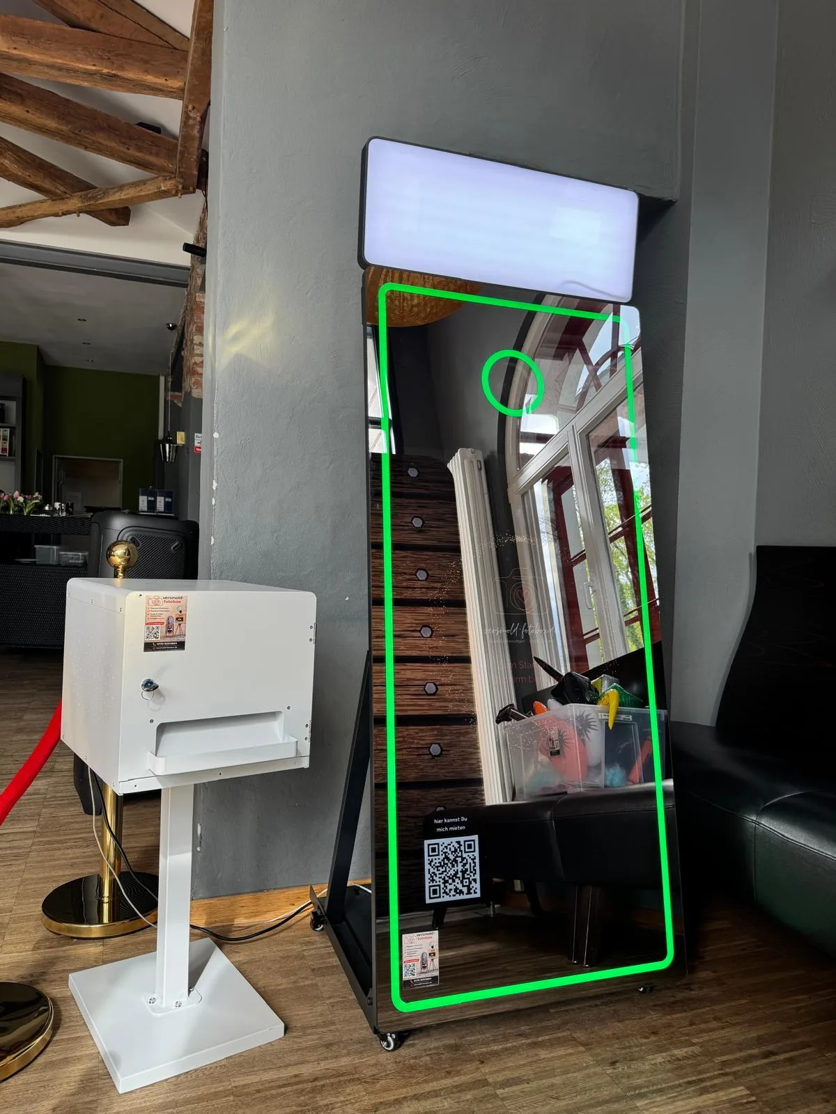 Magic Mirror Fotospiegel mit Druckerbox bei Schneider Funworld
