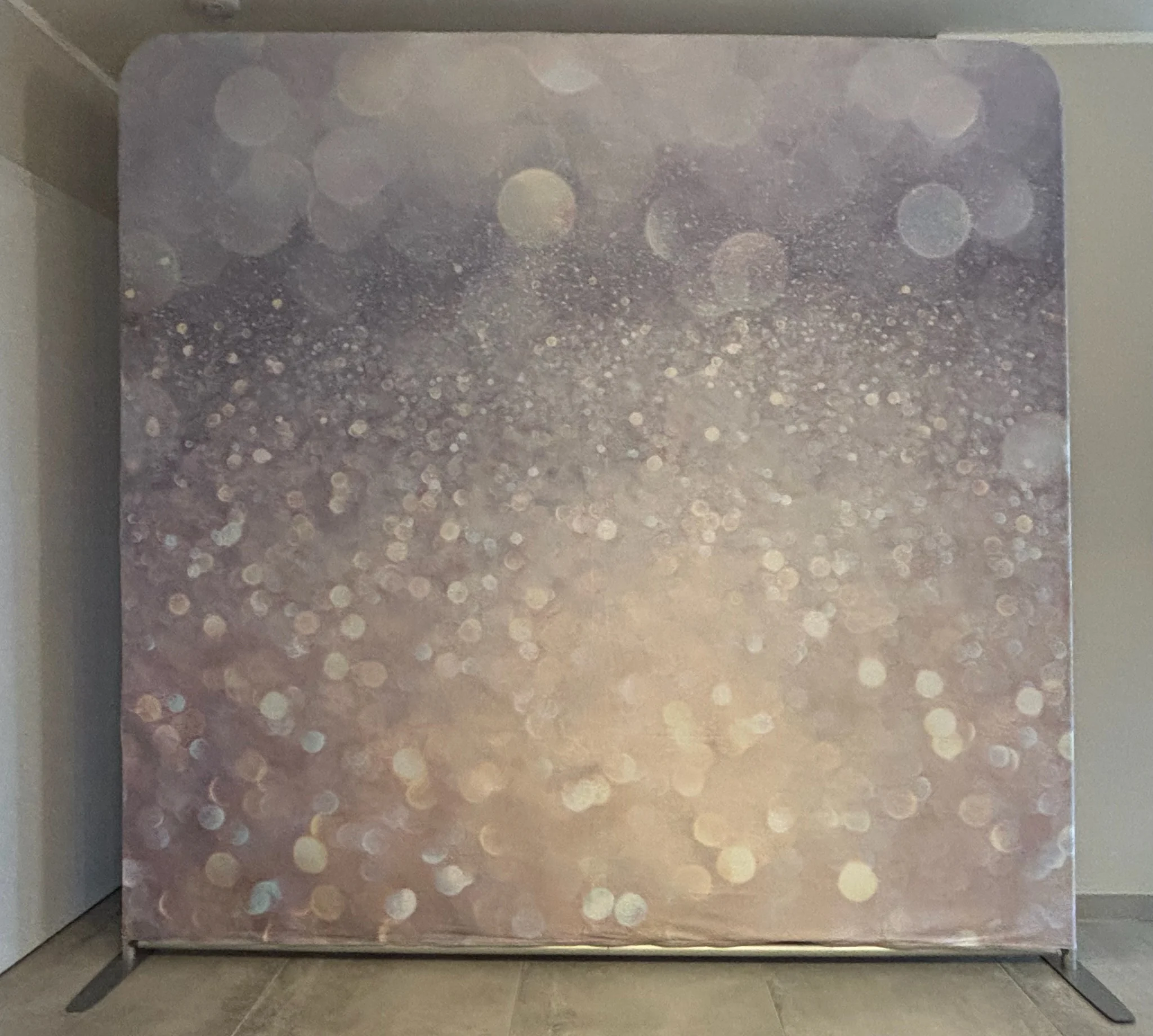Hintergrundsystem Lichterglanz Silber